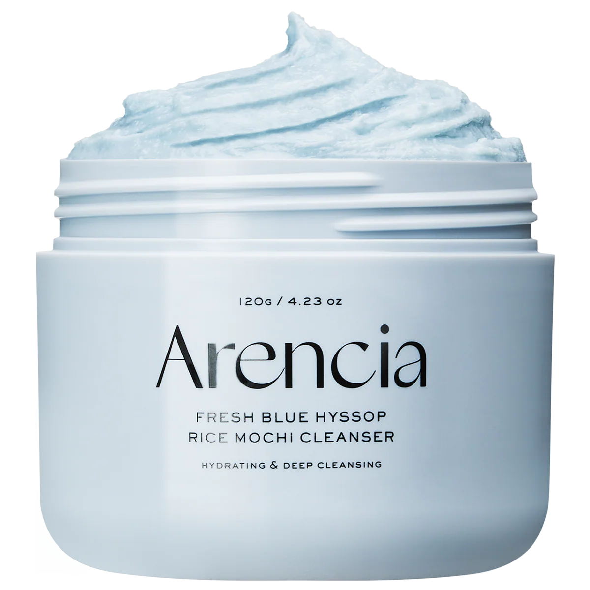 Arencia Blue Hyssop Rice Mochi Cleanser