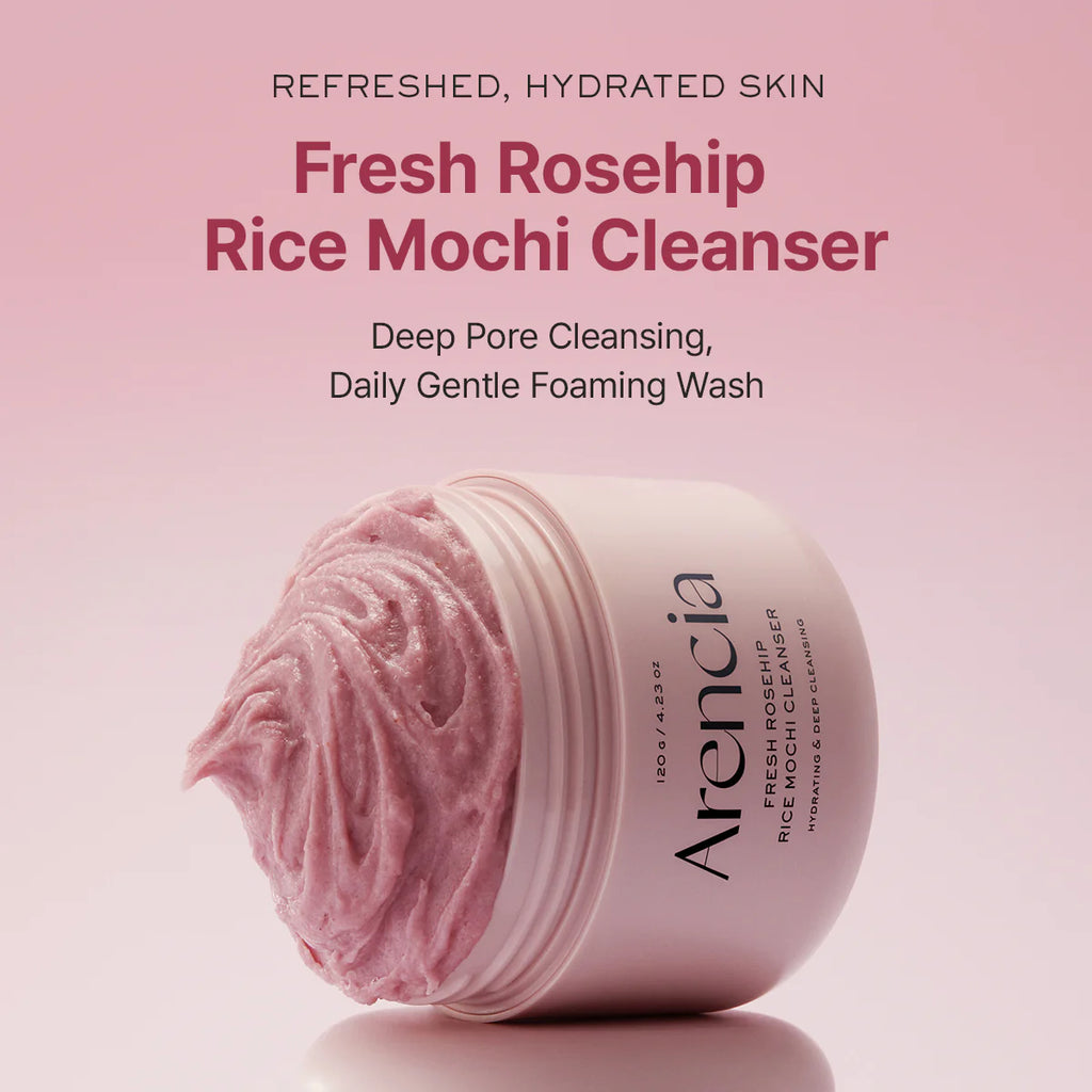 Arencia Fresh Rosehip Mochi Cleanser