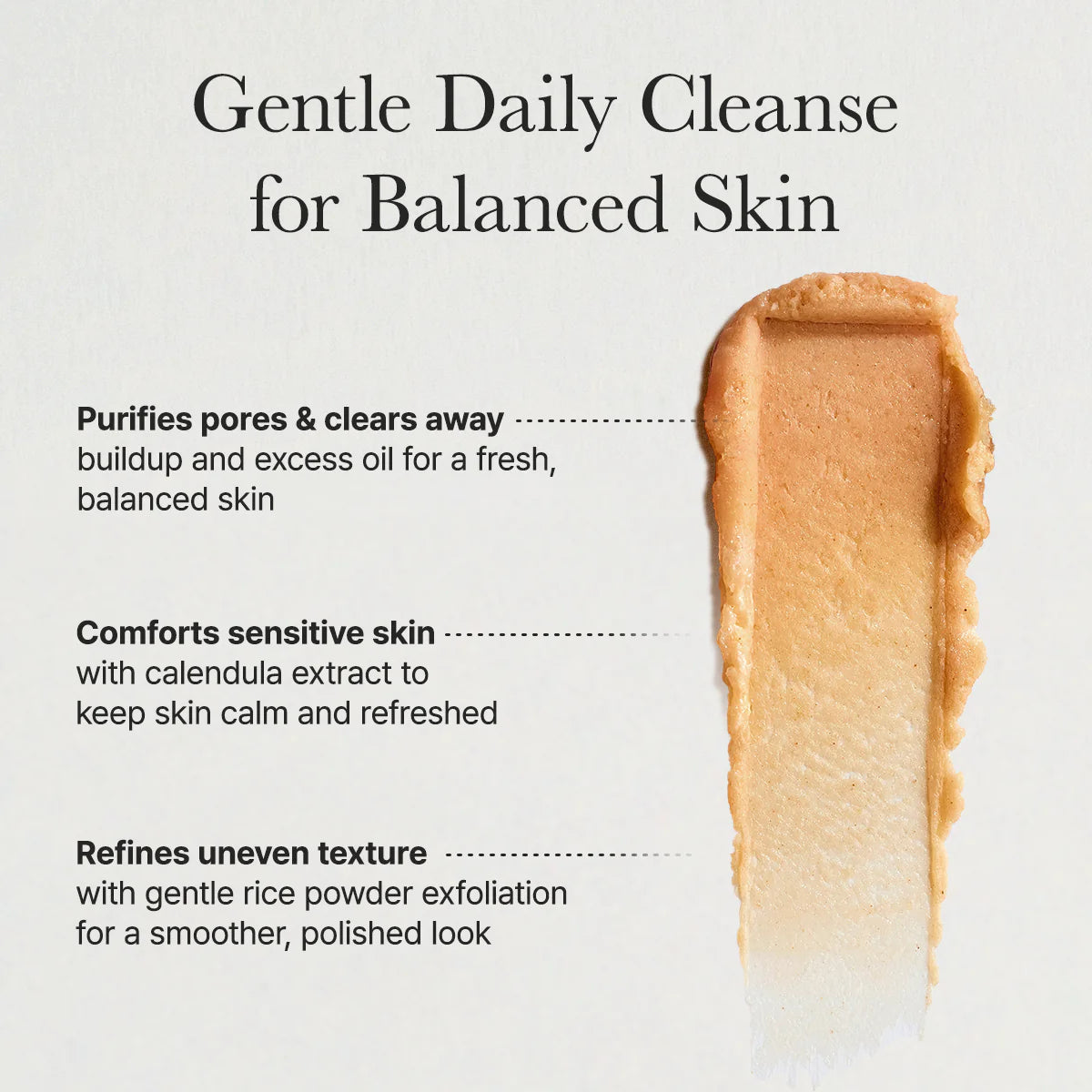 Arencia Calendula Rice Mochi Cleanser
