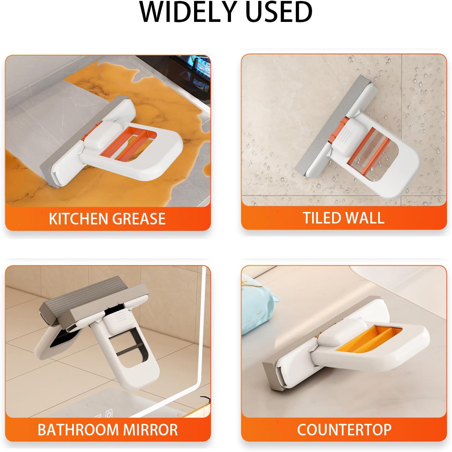 Portable Mini Cleaning Sponge Mop Wet and Dry Use