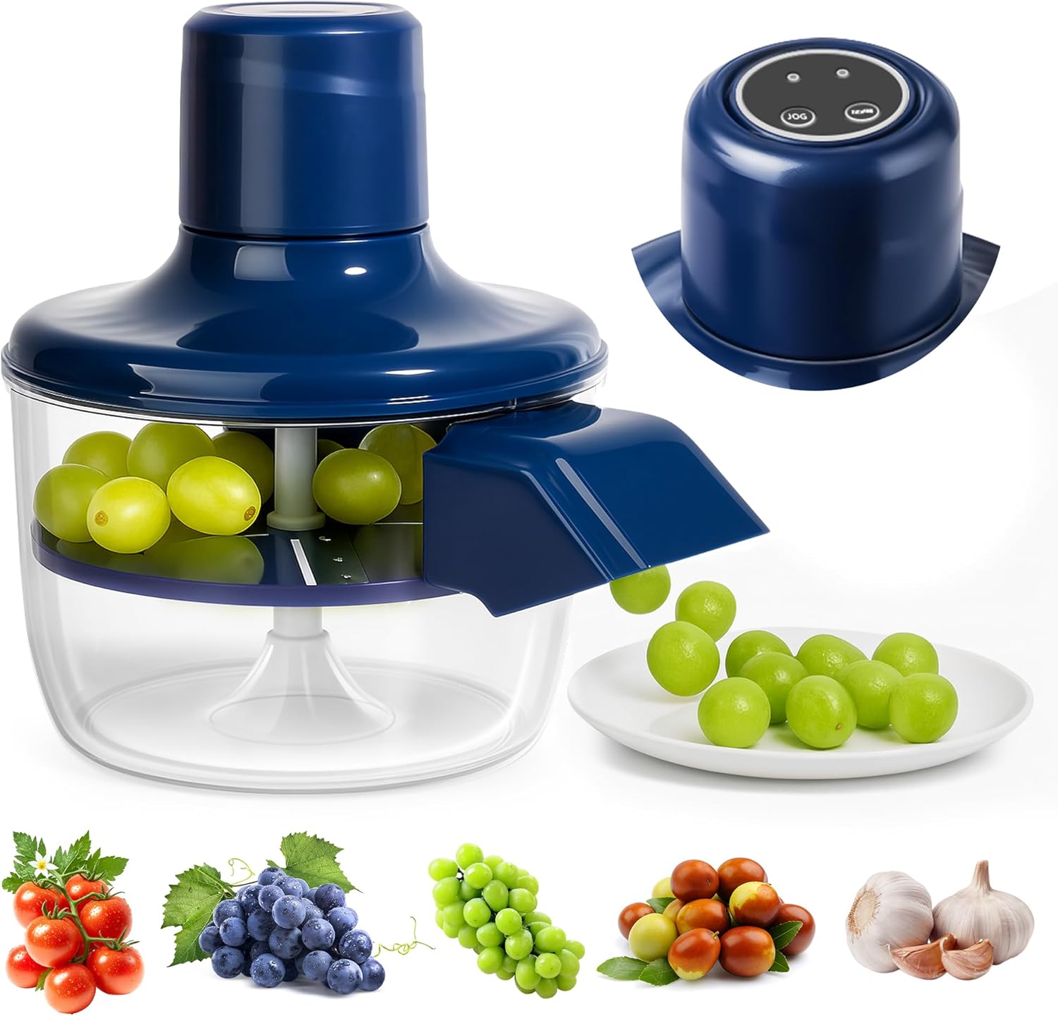 New Electric Grape Peeling Machine – Automatic Garlic Peeler Skin Remover for Tomato, Grapes and Small Fruits