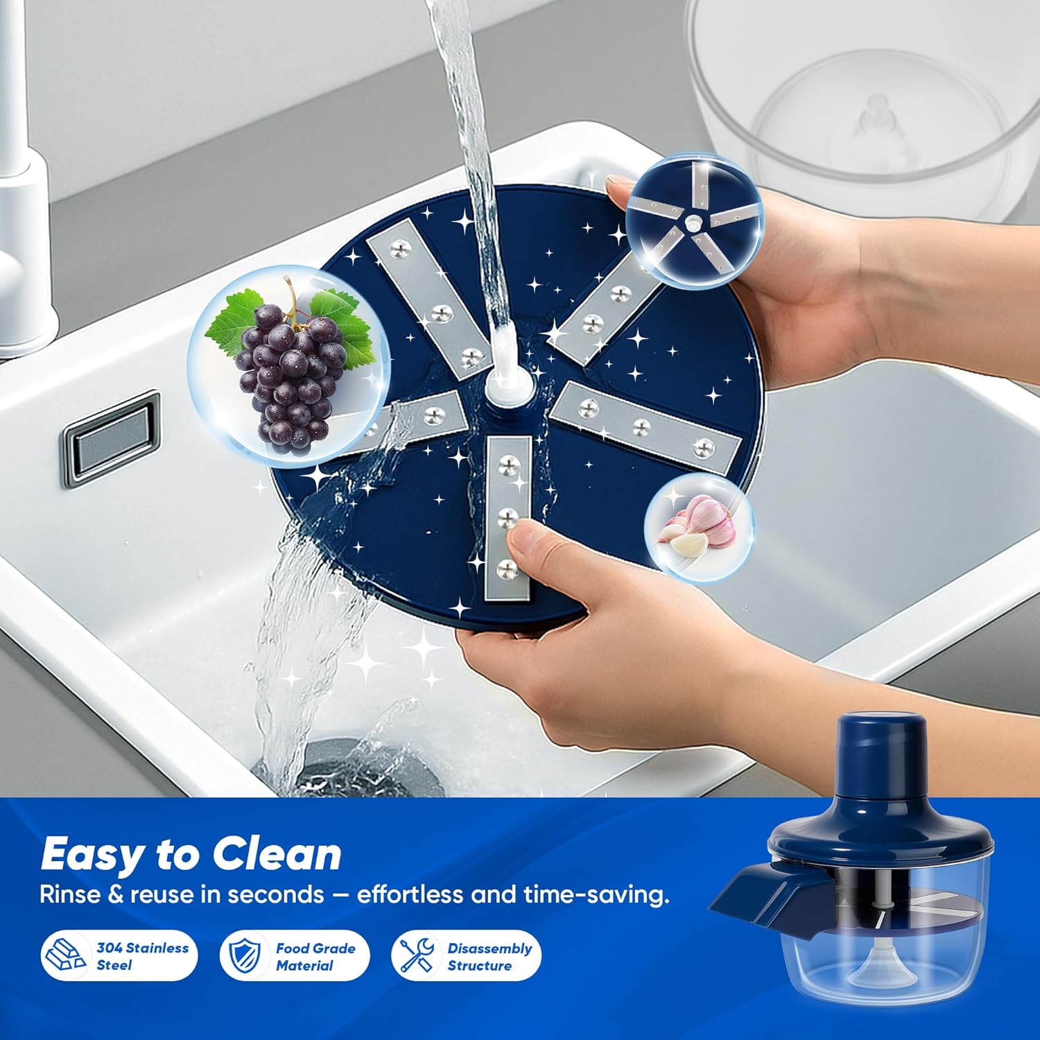 New Electric Grape Peeling Machine – Automatic Garlic Peeler Skin Remover for Tomato, Grapes and Small Fruits